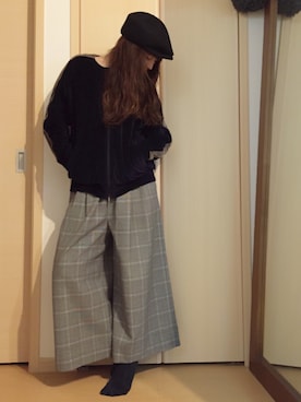 yayacoさん（レディース・156cm）の冬コーディネート