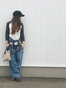 「GOOD SPEED（グッドスピード）のアイテム」を使った、yayacoさん（レディース・156cm）の秋コーディネート