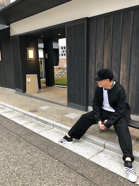 「ストリート服が好き」｜「アイテム（ノーカラージャケット）」を使った、yayacoさん（メンズ・178cm）の秋コーディネート