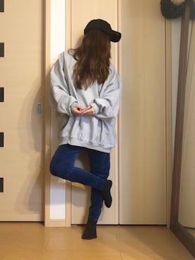 「ARCHI（アーキ）のアイテム」を使った、yayacoさん（レディース・156cm）の春コーディネート