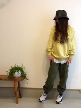 「SueUNDERCOVER（スーアンダーカバー）のアイテム」を使った、yayacoさん（レディース・156cm）の秋コーディネート