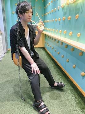 tatatatattunさん（メンズ・164cm）の夏コーディネート