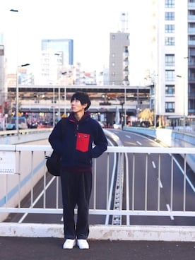 納豆さん(メンズ・178cm)の冬コーディネート