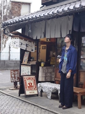 納豆さん（メンズ・178cm）の秋コーディネート