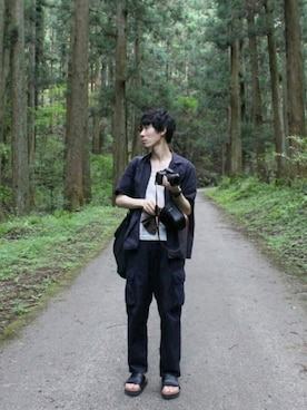 納豆さん(メンズ・178cm)の夏コーディネート