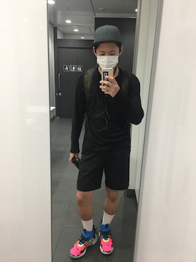 「トイレから失礼しやす」｜「アイテム（帽子）」を使った、Masakiさん（メンズ・170cm）の春コーディネート