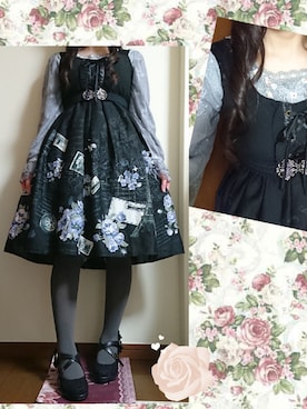 しゃけまろさん（レディース・148cm）の春コーディネート