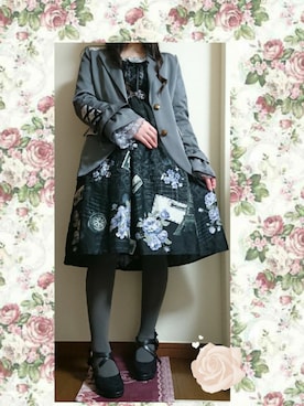 「axes femme（アクシーズファム）のアイテム（ブルゾン）」を使った、しゃけまろさん（レディース・148cm）の春コーディネート