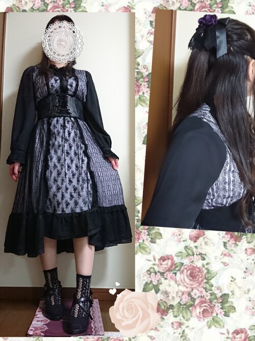 しゃけまろ Axes Femmeのワンピースを使ったコーディネート Wear