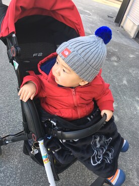 「1歳児」｜kankanさん（キッズ・80cm）の冬コーディネート