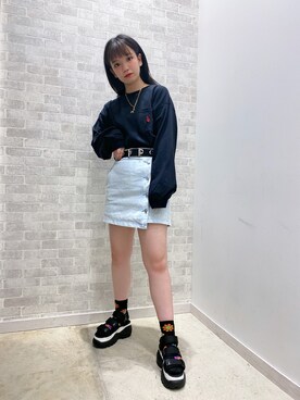 り ん な む🐷🍠さん（レディース・152cm）の春コーディネート