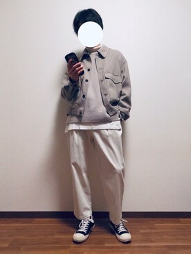 「ペールトーン」｜「アイテム（ブルゾン）」を使った、HiROKiさん（メンズ・174cm）の冬コーディネート