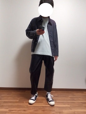 「ペールトーン」｜「アイテム（ブルゾン）」を使った、HiROKiさん（メンズ・174cm）の春コーディネート