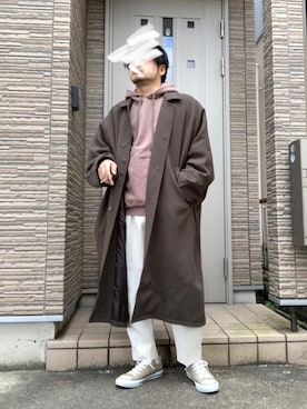 タルナンドさんの「WIDE LOOSE PARKA」を使ったコーディネート