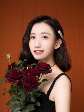 「no brand（ノーブランド）のアイテム（トップス、ブラック系）」を使った、树树Eさん（レディース）の冬コーディネート