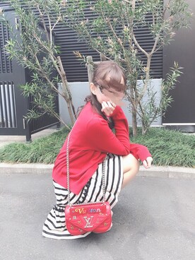 「MARC JACOBS（マークジェイコブス）のアイテム（ワンピース/ドレス）」を使った、ちゃきらて。さん（レディース・148cm）の春コーディネート