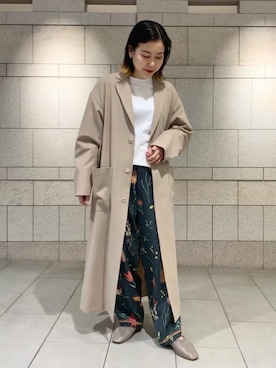 松尾(matsuo)さん(レディース・153cm)の春コーディネート