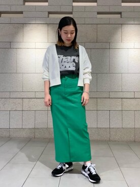 松尾（matsuo）さん（レディース・153cm）の春コーディネート