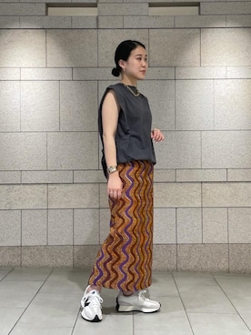 松尾(matsuo)さん(レディース・153cm)の春コーディネート
