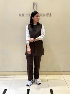 松尾（matsuo）さん（レディース・153cm）の秋コーディネート