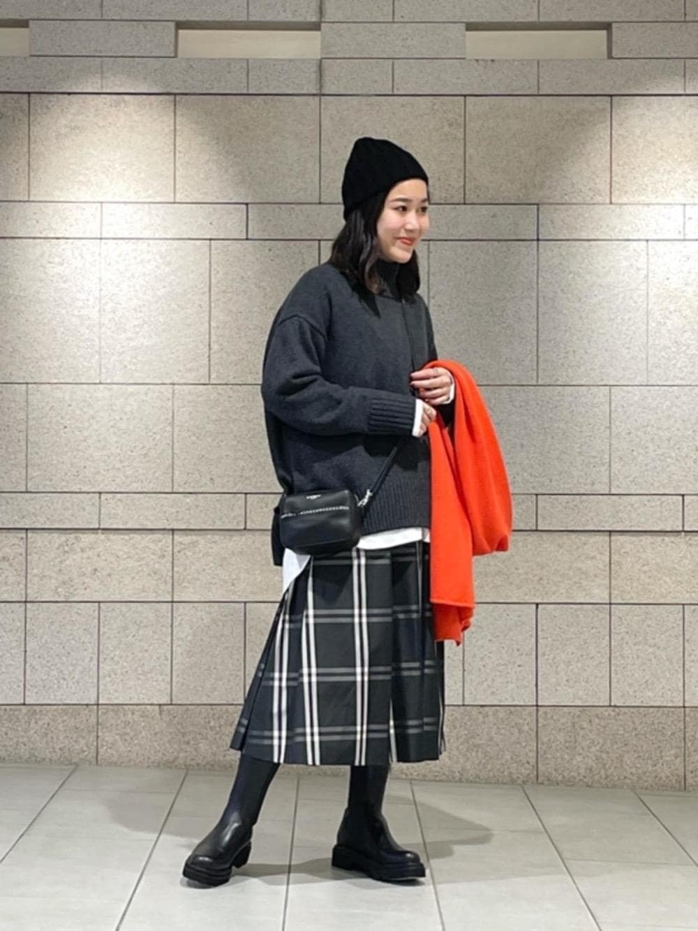 UNITED ARROWS＞P チェック タフタ スカート W◇を使った人気