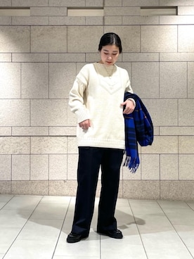 松尾（matsuo）さん（レディース・153cm）の冬コーディネート