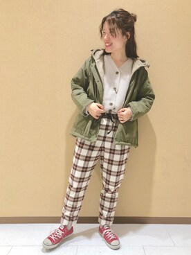 miyuさん（レディース・157cm）の冬コーディネート