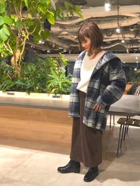 miyuさん（レディース・157cm）の冬コーディネート