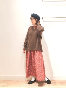 miyuさん（レディース・157cm）の冬コーディネート