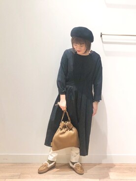 Studio Clip スタディオクリップ の タックシャーリング2wayワンピース ワンピース Wear