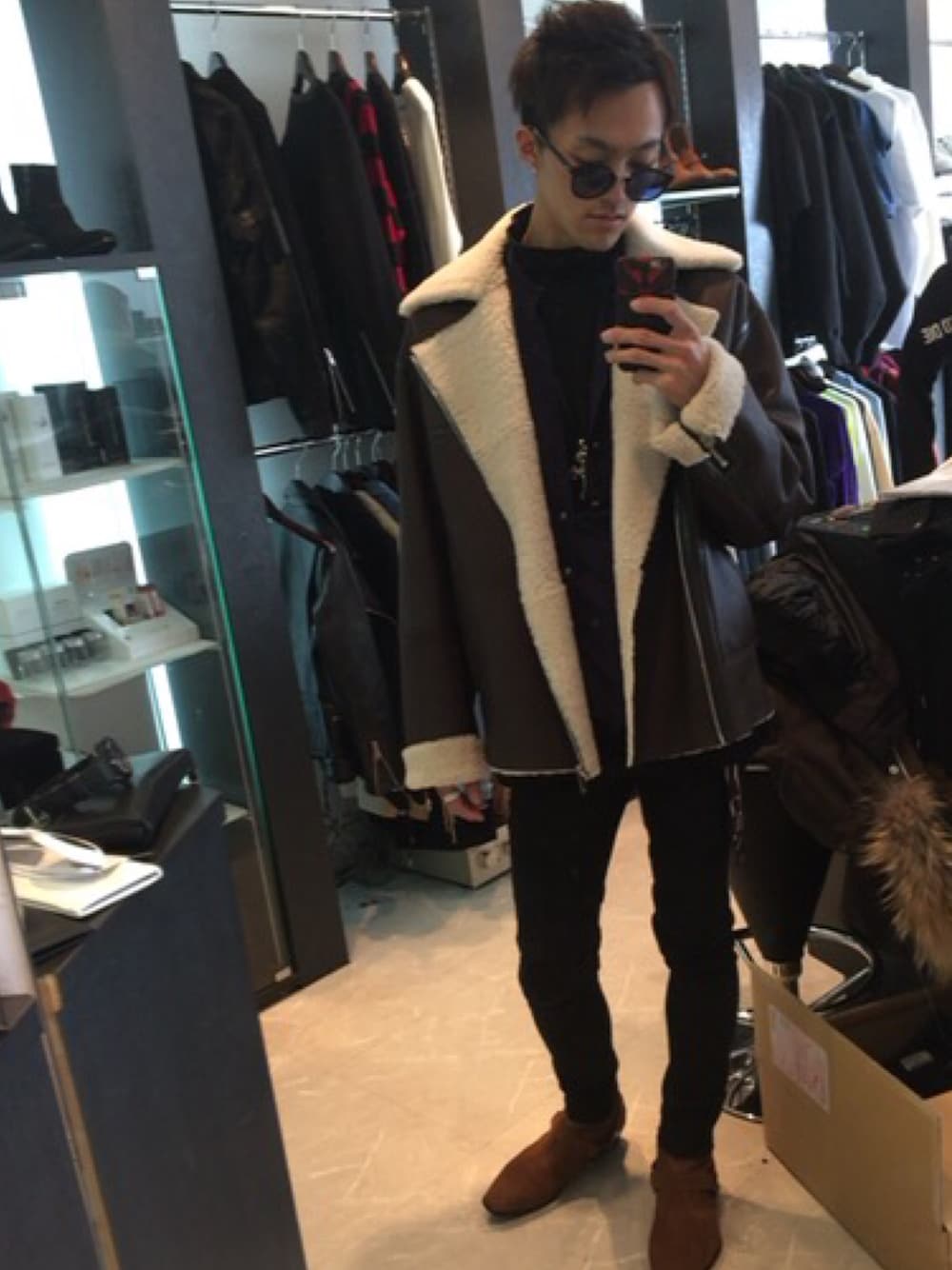 CHRISTIAN DADA ムートンジャケット17AW CHRISTIAN DADA ムートンジャケット17AW