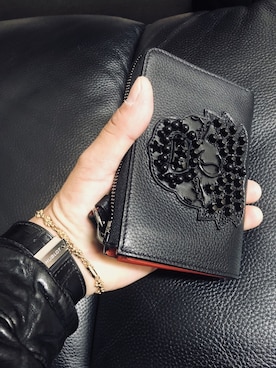 「Christian Louboutin（クリスチャンルブタン）のアイテム（財布）」を使った、もこ太郎☆ さん（メンズ・170cm）の冬コーディネート