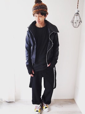 「BEATJIVE（ビートジャイブ）のアイテム」を使った、BEATJIVEさん（メンズ・178cm）の秋コーディネート