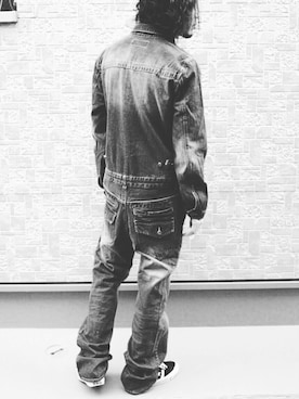 「つなぎ」｜BEATJIVEさん（メンズ・178cm）の秋コーディネート