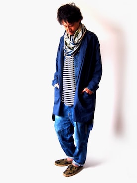 「BEATJIVE（ビートジャイブ）のアイテム」を使った、BEATJIVEさん（メンズ・178cm）の秋コーディネート