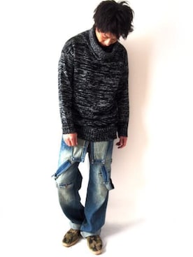 「BEATJIVE（ビートジャイブ）のアイテム」を使った、BEATJIVEさん（メンズ・178cm）の秋コーディネート