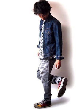 BEATJIVEさん（メンズ・178cm）の秋コーディネート