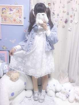 「Leur Getter（ルルゲッタ）のアイテム」を使った、Suzuki Momokoさん（レディース・163cm）の春コーディネート