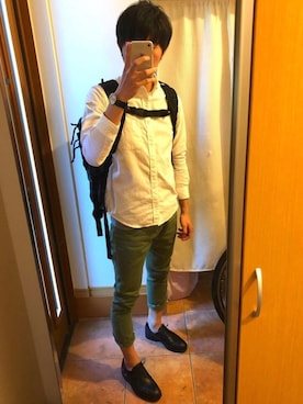 「Gregory」｜「アイテム（腕時計）」を使った、Yudaiさん（メンズ・167cm）の春コーディネート