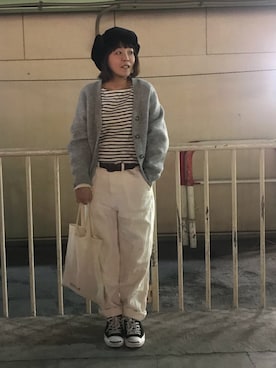 「CONVERSE（コンバース）のCONVERSE コンバース ジャック パーセル / JACK PURCEL（スニーカー）」を使った、osonosanさん（レディース・146cm）の秋コーディネート