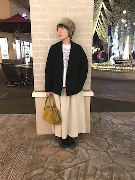 osonosanさん（レディース・146cm）の冬コーディネート