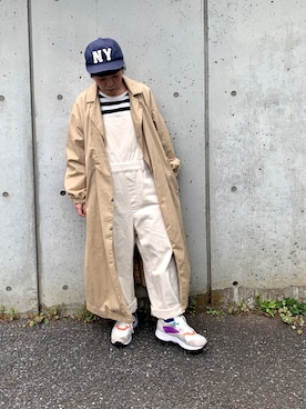 「a.g.plus（エージープラス）のアイテム（ジャケット/アウター）」を使った、osonosanさん（レディース・146cm）の春コーディネート