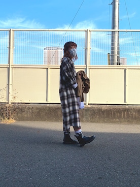 「靴下×ブーツ」｜osonosanさん（レディース・146cm）の秋コーディネート