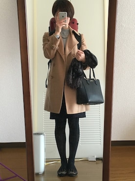 「Divalo（ディバロ）のアイテム」を使った、くり@復活さん（レディース・166cm）の冬コーディネート