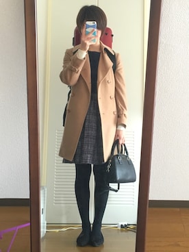 「ef-de（エフデ）のアイテム（ワンピース/ドレス）」を使った、くり@復活さん（レディース・166cm）の春コーディネート