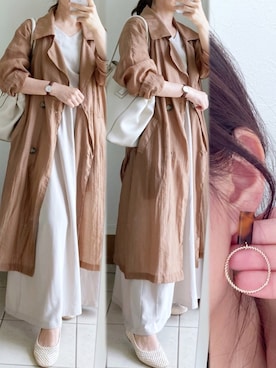 momi.さん（レディース・152cm）の春コーディネート