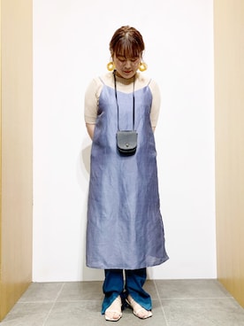 「chiiiibag」｜サトみ。さん（レディース・151cm）の春コーディネート