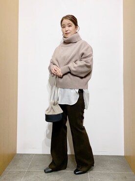 サトみ。さん（レディース・151cm）の冬コーディネート