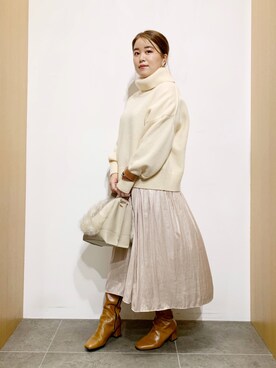 サトみ。さん（レディース・151cm）の冬コーディネート