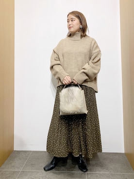 サトみ。さん（レディース・151cm）の冬コーディネート